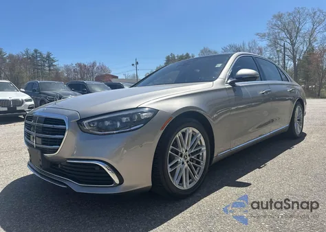 2021 Mercedes-Benz S 580 4Matic from USA, damaged, VIN W1K6G7GB5MA038965